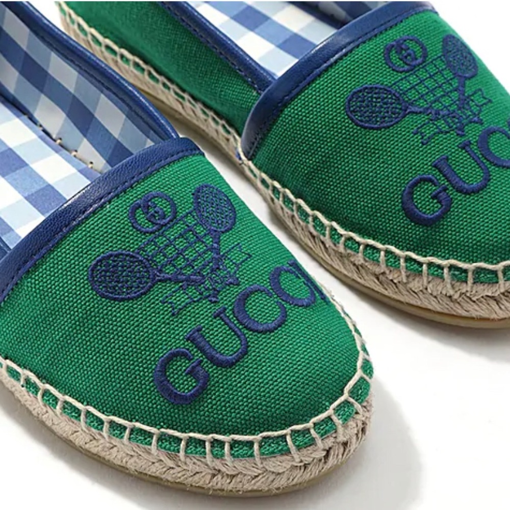 Gucci Tennis Espadrille Kids -NWT -Size 31/13(US)